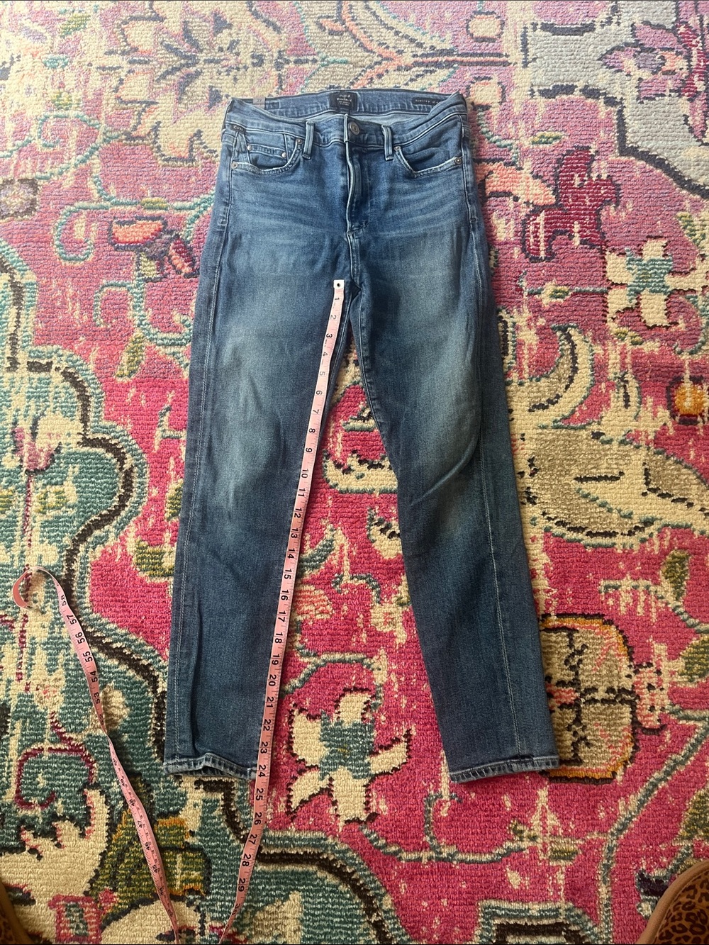 Citizens Of Humanity Slim Straight Men's Dark Blue Jeans